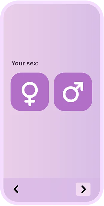 Demographic Gender Question Example