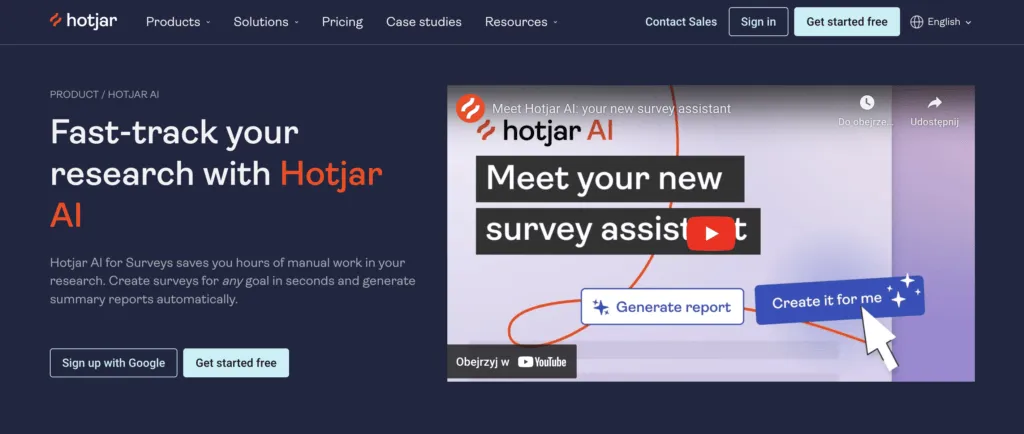 HotJar AI Summary
