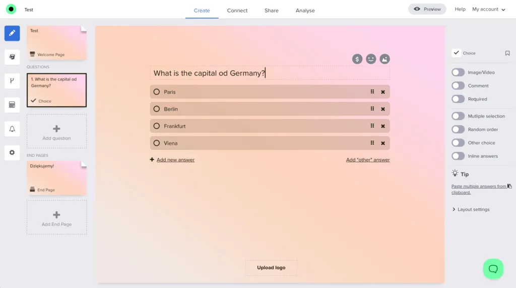 Responsly test maker