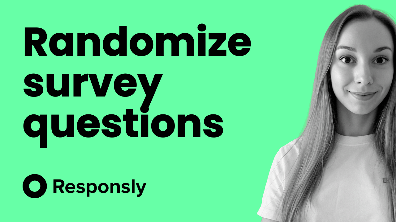 Randomize survey questions