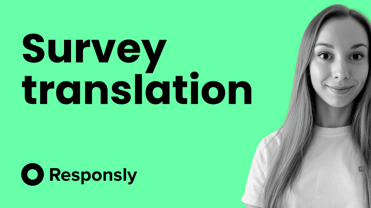 Create multilingual surveys